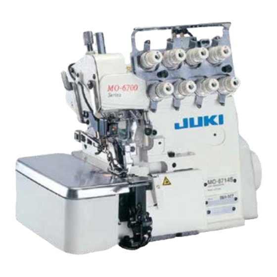 JUKI MO-6 14/LB-6 Serie Manual De Instrucciones