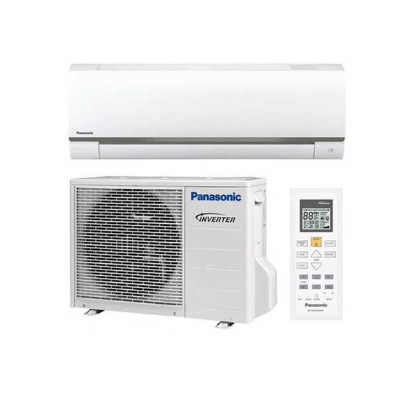 Panasonic CS-BE25TKE Manuales