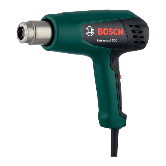 Bosch EasyHeat 500 Manual Original