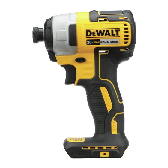 DeWalt DCF787 Manual De Instrucciones