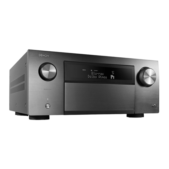Denon AVC-A110 Manual Del Usuario