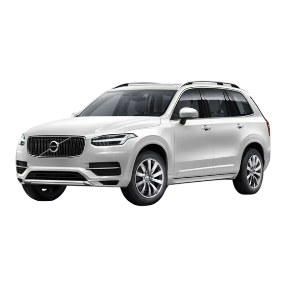 Volvo XC90 Excellence Manual Del Usuario