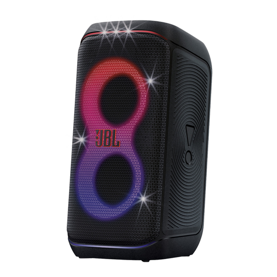 Harman JBL PARTYBOX CLUB 120 Guia De Inicio Rapido