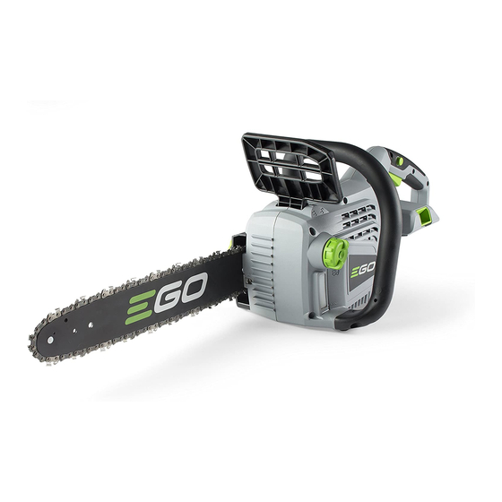 EGO POWER+ CS1400 Manuales