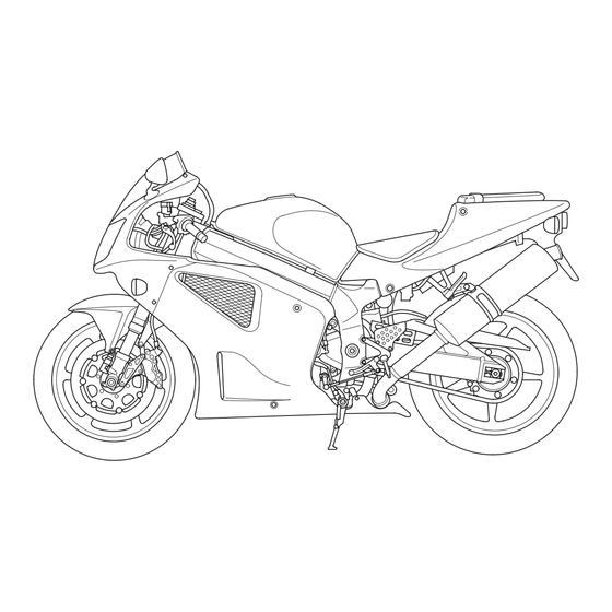 Honda VTR1000SP-2 Manual Del Propietário