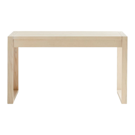 Crate&Barrel Gemini Instrucciones De Montaje