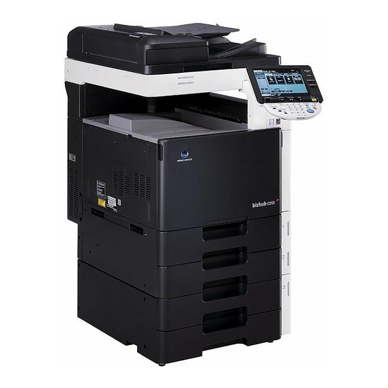 Konica Minolta bizhub Serie Manual Del Operador