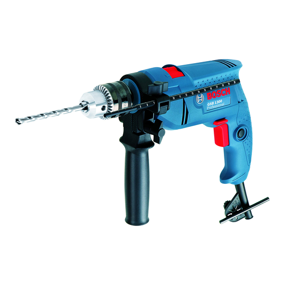 Bosch GSB 1300 Professional Manual Original