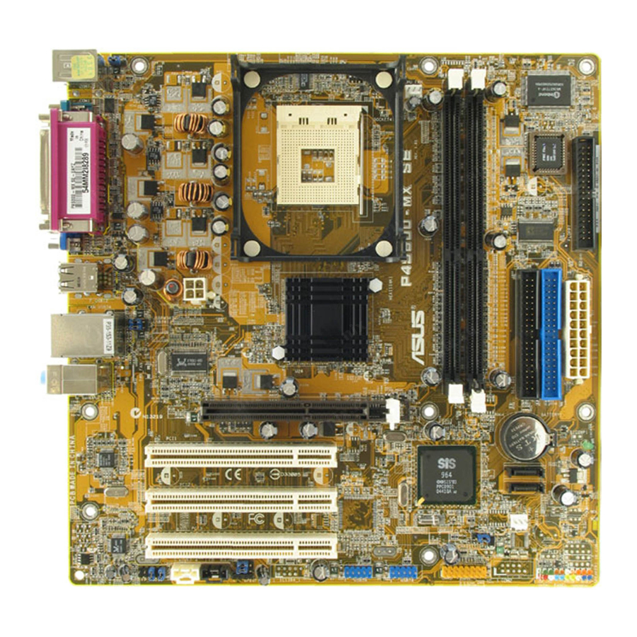 Asus P4S800-MX SE Guia De Inicio Rapido