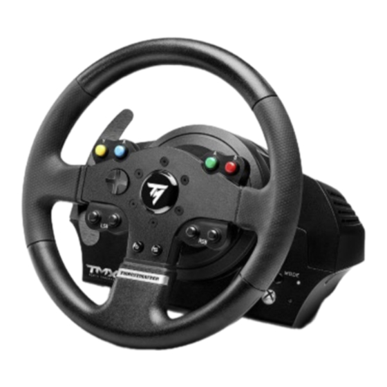 Thrustmaster TMX Force Feedback Manual Del Usuario