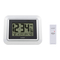 La Crosse Technology 513-1918S - Manual del reloj de pared digital atómico con temperatura exterior