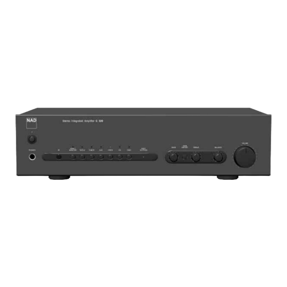 NAD C320 Manual Del Usuario