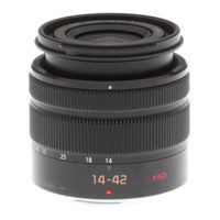 Panasonic LUMIX H-FS1442AE Instrucciones De Operación