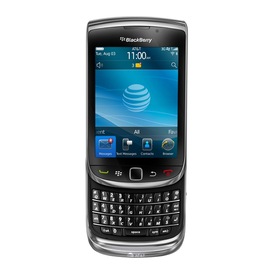 Blackberry Torch 9800 Guia Del Usuario