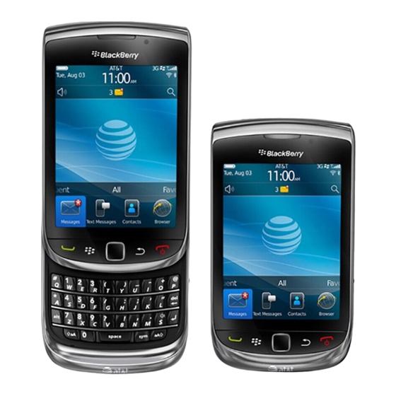Blackberry Torch 9800 Manual Del Usuario