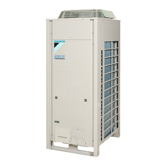 Daikin VRV III Q Serie Manual De Instrucciones