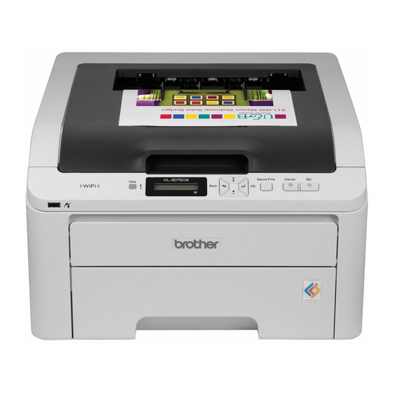 Brother HL-3075CW Guía De Configuración Rápida