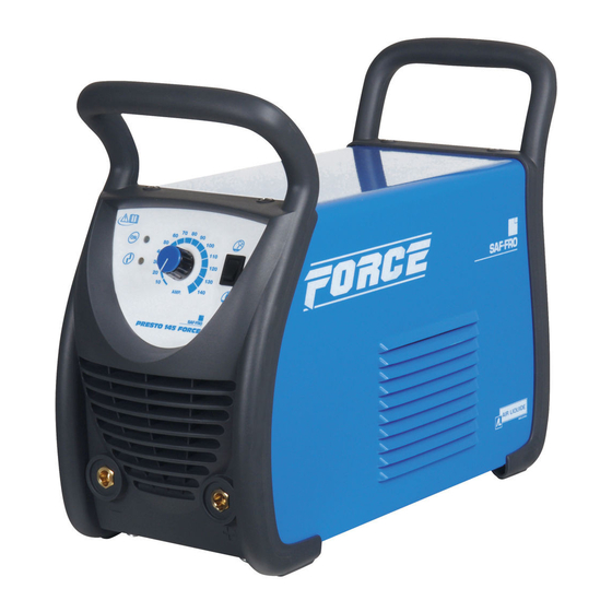 Saf-Fro PRESTO 140 PFC Manual De Instrucciones