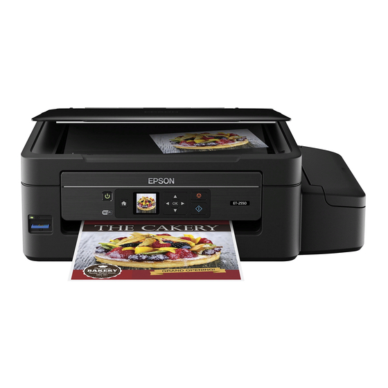 Epson ET-2550 Guia De Instalacion