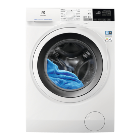 Electrolux EW7W4858OB Manual De Instrucciones