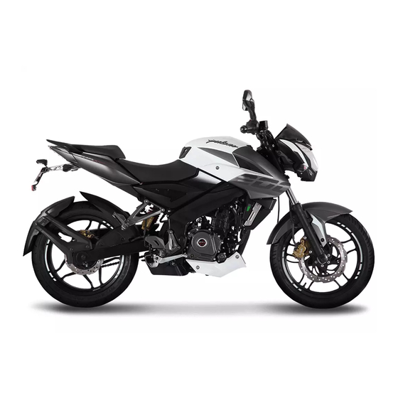 Bajaj Pulsar NS200 2020 Manuales