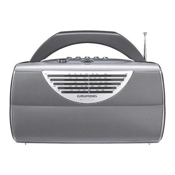 Grundig Music Boy 70 Manual De Instrucciones