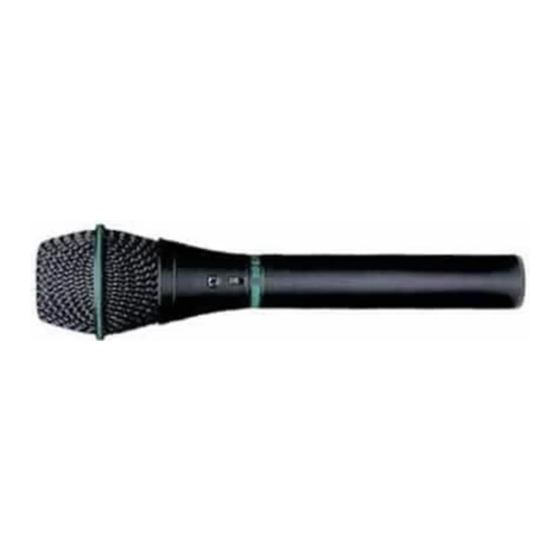 Shure BG5.1 Manual Del Usuario