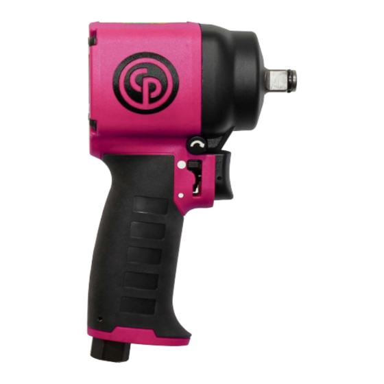 Chicago Pneumatic CP7732CBC Manual Del Operador