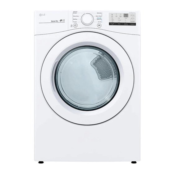 LG DF20WV2EW Manual Del Propietário