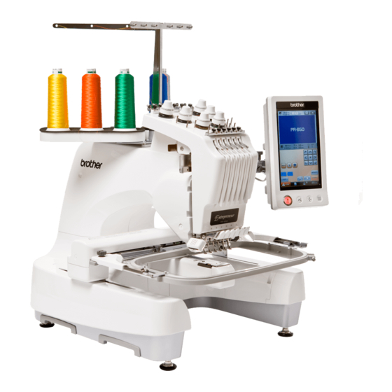 Brother PR-650 Manual De Instrucciones