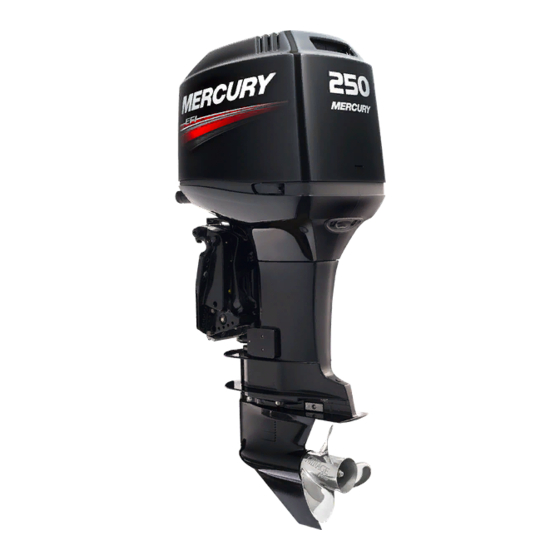 Mercury Marine 200 Manual De Funcionamiento Y Mantenimiento