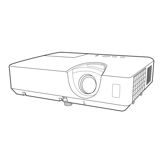 Hitachi CP-EX252N Manual De Usuario