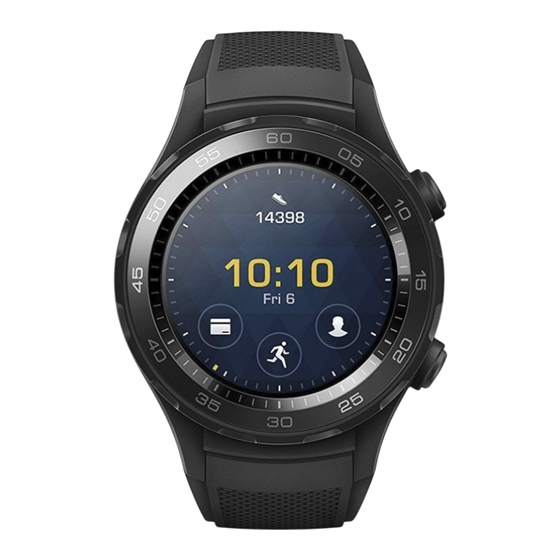 Huawei Watch 2 Guia De Inicio Rapido