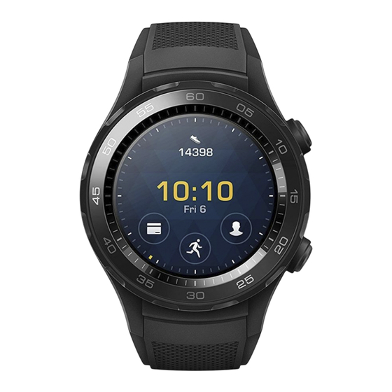 Huawei WATCH 2 Información De Seguridad