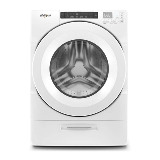 Whirlpool WFW5620HW Manual De Instrucciones
