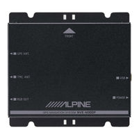 Alpine NVE-M300P Guía De Actualización
