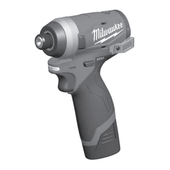 Milwaukee M12 FID Manual Original