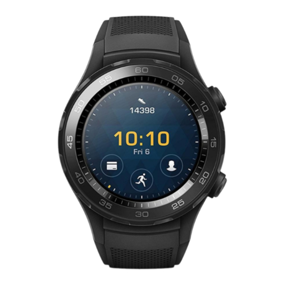 Huawei WATCH 2 Guia De Inicio Rapido