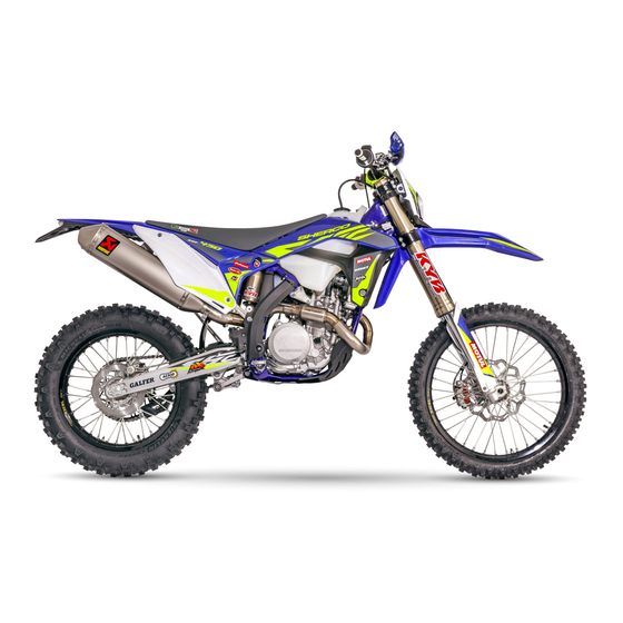 SHERCO 500 SEF-R Manuales