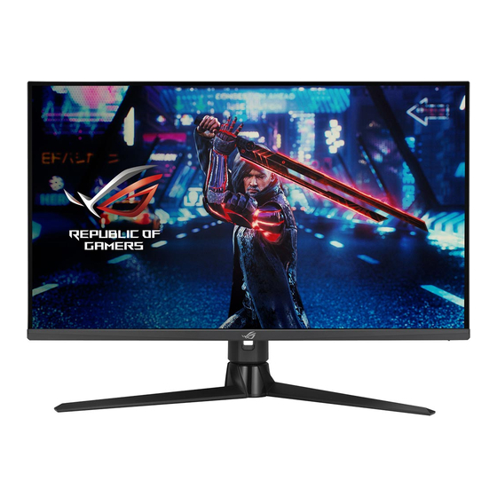 Asus ROG STRIX XG32AQ Manual Del Usuario