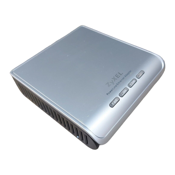 Zyxel PL-100 Guia De Inicio Rapido
