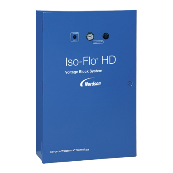 Nordson HD Iso-Flo Tarjeta Del Operario