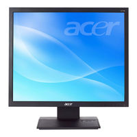 Acer V173 Manual De Usuario