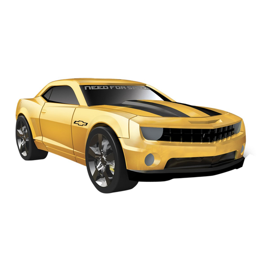 Mega Bloks NEED FOR SPEED Chevrolet Camaro SS Manual De Instrucciones