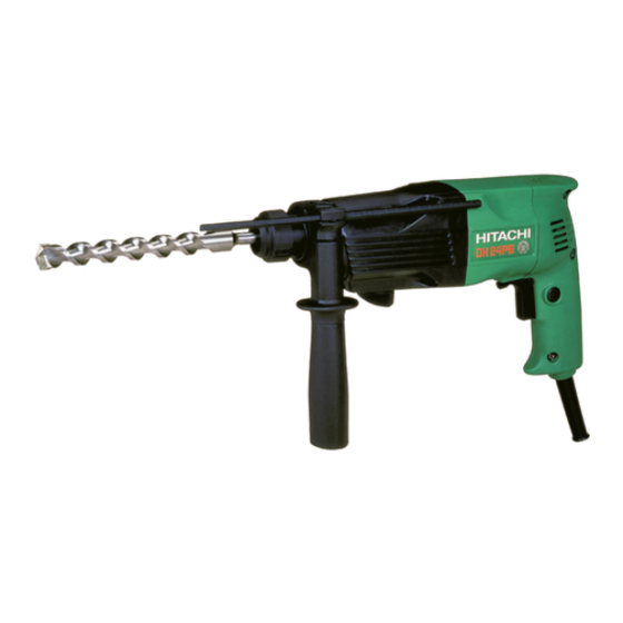 Hitachi DH 24PB Manual De Instrucciones