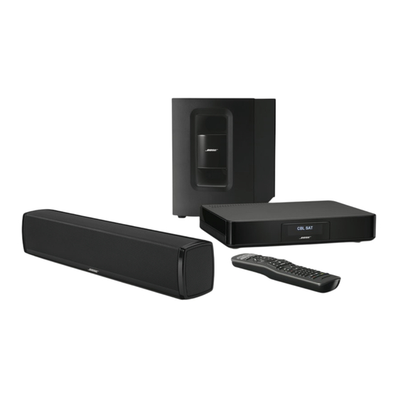 Bose CineMate 120 Guia Del Usuario