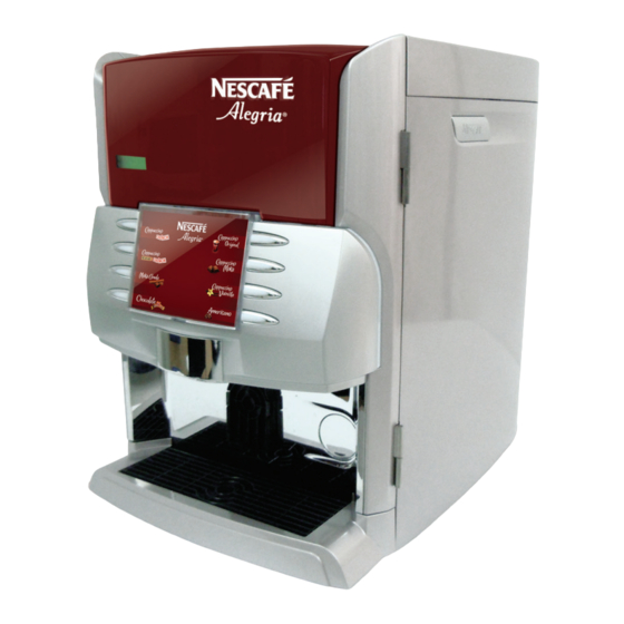 Nescafe Alegria 8/60 Manual De Limpieza Y Uso Básico