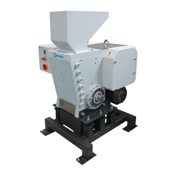 Retsch BB 500 Manual De Instrucciones