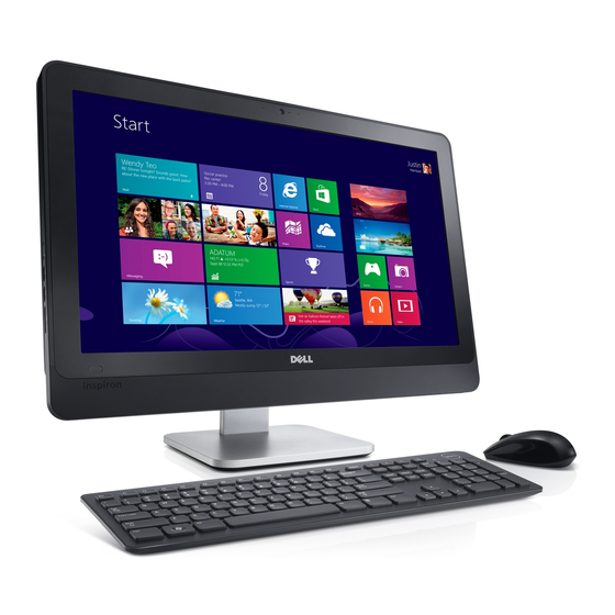 Dell Inspiron One 2330 Manual Del Propietário