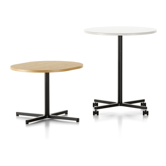 vitra. Soft Work Table Serie Instrucciones De Uso